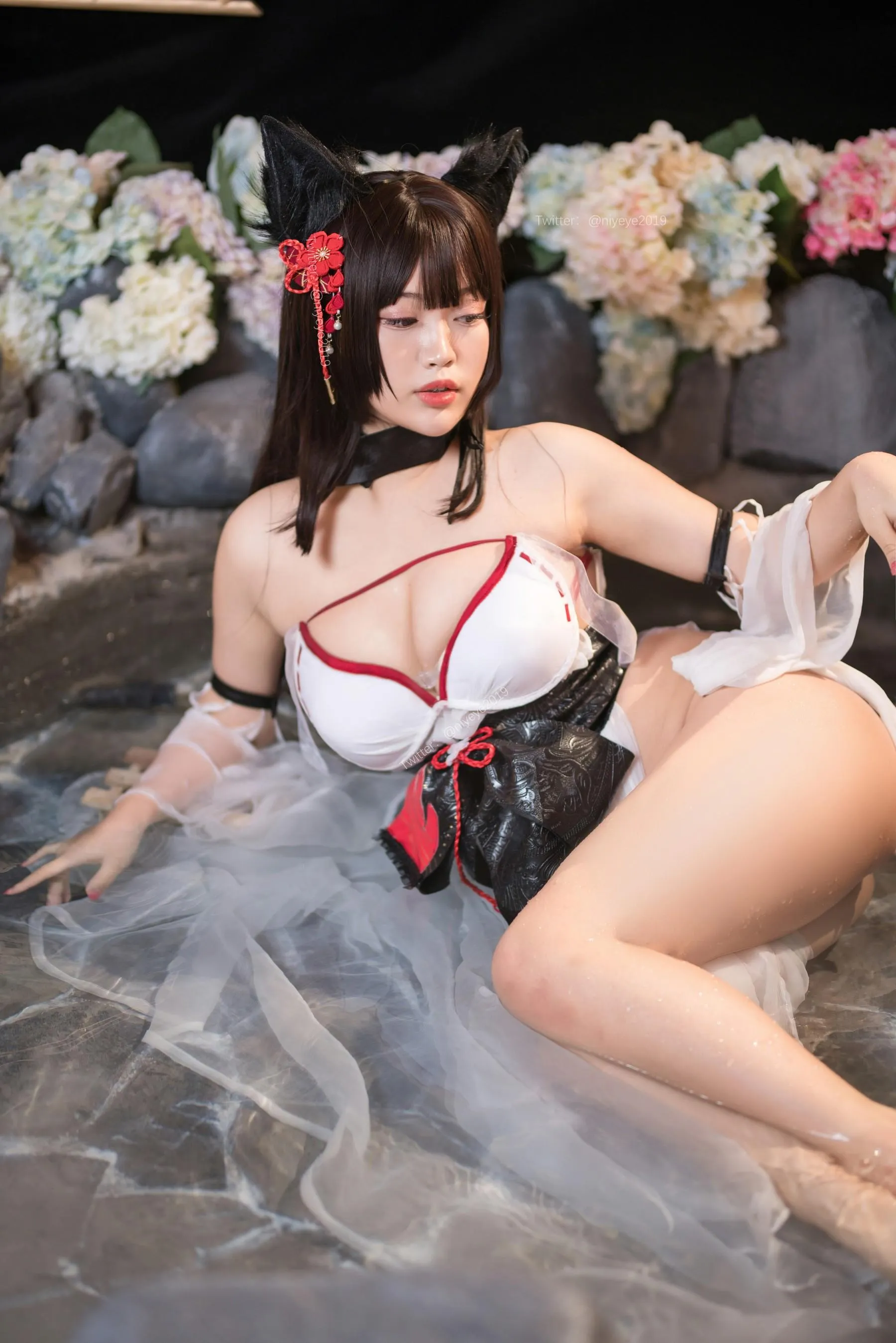 白烨 – NO.56 湿身天诚泳装 [61P]插图3